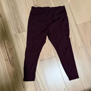 SALE 🛍️ Danskin Burgandy Leggings